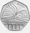 Public Libraries Act coin : 150th Anniversary Libraries